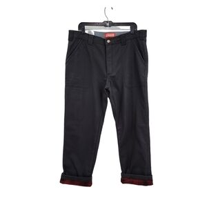 Coleman Men's Fleece Lined Tear Resistant Comfort Stretch Utility Pant